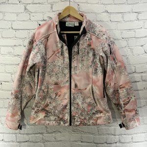 Guides Choice Padded Flannel Jacket Womens Sz S Pink Camo